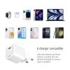 COLORWAY 1x USB-C/ síťová nabíječka/ GaN/ PD/ PPS/ 30W/ Bílá