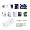 COLORWAY 1x USB-C/ síťová nabíječka/ GaN/ PD/ PPS/ QC/ 35W/ Bílá