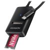 AXAGON USB-C adaptér pro připojení M.2 NVMe SSD / ADM2-CM / USB-C / USB 3.2 Gen2 / USB-C kabel 10cm