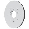Ubiquiti UniFi Gang Box Mounting Plate - Instalační deska na zeď pro kamery UniFi Pro, Bullet, Dome, Turret, PTZ, bílá