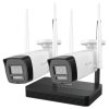 HiLook Powered by HIKVISION/ WiFi Bullet KIT IKS-2044BH-PH/W/ 4Mpx/ 2x kamery IPC-B140HA-LDF/W/ 1x NVR-DS-7104NI-S1/W