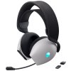 DELL bezdrátová náhlavní souprava  AW725H/ Wireless gaming Tri - mode Headset/ sluchátka + mikrofon/ bílá