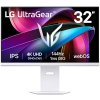 LG monitor 32G810SA-W  31,5" IPS 4K 3840x2160 / 16:9 /144Hz/ 400cdm / 1ms /DP/ USB-C 65W/2xHDMI/LAN/repro/výškově nastav