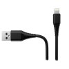 Colorway Datový Kabel USB/ Apple Lightning/ 2.4A/ 1m/ PVC/ Černý