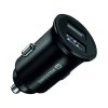 Swissten cl adaptér 2x usb 4,8a metal černý