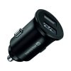 Swissten cl adaptér 2x usb 4,8a metal černý
