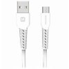 Swissten datový kabelusb/micro usb bílý 1,2m  (eco balení)