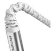 Swissten datový kabel kevlar usb-c / lightning 1,5 m bílý