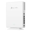 TP-Link EAP650-Desktop Omada AX3000 stolní AP DualBand Wi-Fi 6, 574Mbps 2.4 GHz + 2402 Mbps 5 GHz, 4x GLAN, PoE in+out