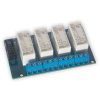 TINYCONTROL rozšiřující deska 4x relé 250VAC/16A pro LK3 a LK4