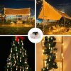 IMMAX LED solární dekorační řetěz DROP, 200xLED, IP65, teplá bílá, 20m