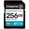 KINGSTON Canvas Go Plus Gen4 256GB SDXC / C10 / UHS-I U3 V30 / up to  200MB/s