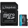 KINGSTON Canvas Go Plus Gen4 128GB microSDXC / C10 / UHS-I U3 V30 / up to  200MB/s / vč. adaptéru