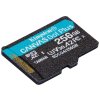 KINGSTON Canvas Go Plus Gen4 256GB microSDXC / C10 / UHS-I U3 V30 / up to  200MB/s / bez adaptéru