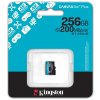 KINGSTON Canvas Go Plus Gen4 256GB microSDXC / C10 / UHS-I U3 V30 / up to  200MB/s / bez adaptéru