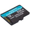 KINGSTON Canvas Go Plus Gen4 512GB microSDXC / C10 / UHS-I U3 V30 / up to  200MB/s / bez adaptéru
