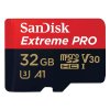 SanDisk Extreme PRO microSDHC 32GB / A1 C10 V30 UHS-I U3 / SD Adaptér / + RescuePRO