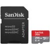 SanDisk Ultra microSDXC 256GB / A1 Class 10 UHS-I / up to 150MB/s / + SD adaptér