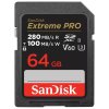 SanDisk Extreme PRO 64GB V60 UHS-II SD cards / R:280/ W:100MB/s