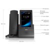 Ubiquiti UniFi Phone G3 Touch Pro - IP telefon, 5" dotykový displej, 5Mpx kamera, Wi-Fi, Bluetooth, PoE