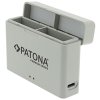 PATONA nabíječka pro digitální kameru BOX DJI Osmo Action 3 / 4 / 5 USB-C