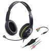 POŠKOZENÝ OBAL - GENIUS headset HS-400A, 2x 3,5 jack, redukce na single jack