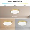 IMMAX NEO LITE SEMPLICI SMART LED stropní svítidlo zlaté 40cm 36W 2736 lm, BEACON gold, Wi-Fi, TUYA