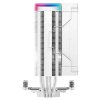 DEEPCOOL chladič AK400 Digital Pro / 120mm fan / 4x heatpipes / PWM / pro Intel i AMD / bílý / dig.disp. více hodnot