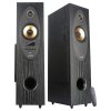 POŠKOZENÝ OBAL - FENDA F&D repro T-35X/ 2.0/ 80W/ černé/ dřevěné/ BT5.0/ Optický vstup/ FM rádio/ USB/ dálkové ovládání/ Karao...