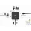 i-tec dokovací stanice USB-C DP Dual HDMI Docking Station, Power Delivery 100W + univerzální nabíječka 100W