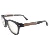 GUNNAR kancelářske/herní brýle  TIOGA GRAY CRYSTAL/WALNUT čirá skla-PRO MINERAL BLF 35 GUNNAR focus