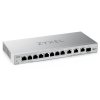 Zyxel XGS1250-12 v2, 12-Port Gigabit webmanaged Desktop Switch with 8 port 1G + 3-Port MultiGig 1/2.5/5/10G + 1-Port SFP