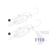 Plandavka Delphin EYER 1.5g WAMP Hook #8