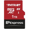 PATRIOT EP Express MircoSD Card 1TB / UHS-I / U3 / CL10 / R:800 / W:600MB/s / Vhodné pro Nintendo Switch 2