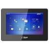 Dahua Bytový monitor IP/ touch 7" 1024x600/ Ethernet+WiFi/ PoE 802.3af/ paměť/ CZ menu/ černý