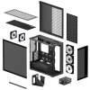 ARCTIC skříň Xtender / E-ATX / 2x120mm ARGB fan / 2xUSB / USB-C / vertical GPU kit / tónované sklo / černá