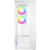 ARCTIC skříň Xtender / E-ATX / 2x120mm ARGB fan / 2xUSB / USB-C / čiré sklo / bílá