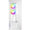 ARCTIC skříň Xtender / E-ATX / 2x120mm ARGB fan / 2xUSB / USB-C / vertical GPU kit / čiré sklo / bílá