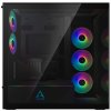 ARCTIC skříň Xtender / E-ATX / 2x120mm ARGB fan / 2xUSB / USB-C / vertical GPU kit / zrcadlové sklo / černá
