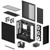ARCTIC skříň Xtender / E-ATX / 2x120mm ARGB fan / 2xUSB / USB-C / vertical GPU kit / zrcadlové sklo / černá