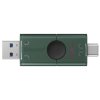 KINGSTON DataTraveler DuoG2 128GB / USB 3.2 Gen1 / USB-A + USB-C / zeleno-černá