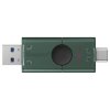 KINGSTON DataTraveler DuoG2 256GB / USB 3.2 Gen1 / USB-A + USB-C / zeleno-černá