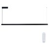 IMMAX NEO MADEIRA SMART lineár osvětlení, dřevo černé, 202cm, Wi-Fi, TUYA