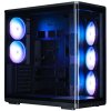 Zalman skříň P60 / ATX / 5x120mm ARGB fan / 2xUSB 3.0 / USB-C / panoramatická / černá