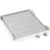Triiton 19" polička s perforací 1U/750mm, max.nosnost 40kg RAL7035, šedá