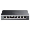TP-Link ES208GP, Omada 8-Port Gigabit Easy Managed Switch, 8x GLAN PoE+, 64W PoE budget