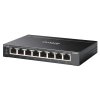 TP-Link ES208GP, Omada 8-Port Gigabit Easy Managed Switch, 8x GLAN PoE+, 64W PoE budget