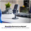 Endorfy mikrofon Solum Voice S / drátový / pop-up filtr / RGB podsvícení / USB-C / šedý