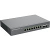 Grandstream GWN7721P L2 Lite managed switch, 8x 2.5GbE RJ45, 2x 10G SFP+, PoE/PoE+