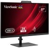 ViewSonic VG2741V-2K 27" QHD SuperClear® IPS/120Hz/ HDMI, DP, 5MP Webcam, microphone, USB, USB-C 15W, repro